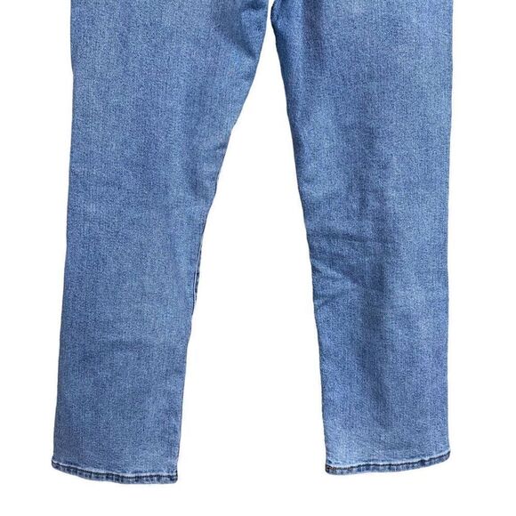 Levi’s Wedgie Straight Distressed Denim Jeans Women’s Size 29x28 - Picture 9 of 10